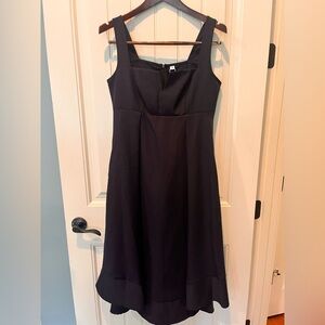 NWT Made with Love Elegant Navy Dress Medium Pockets Gorgeous Cocktail Wedding